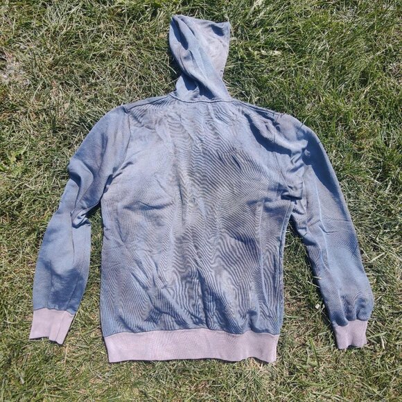 Authentic 'APC' university of nowhere custom dyed faded grey hoodie men's L - Picture 2 of 3